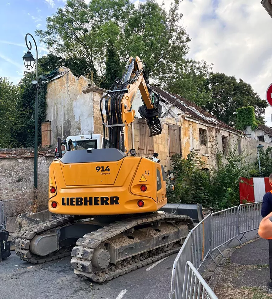 Travaux rue du Vieux Château
